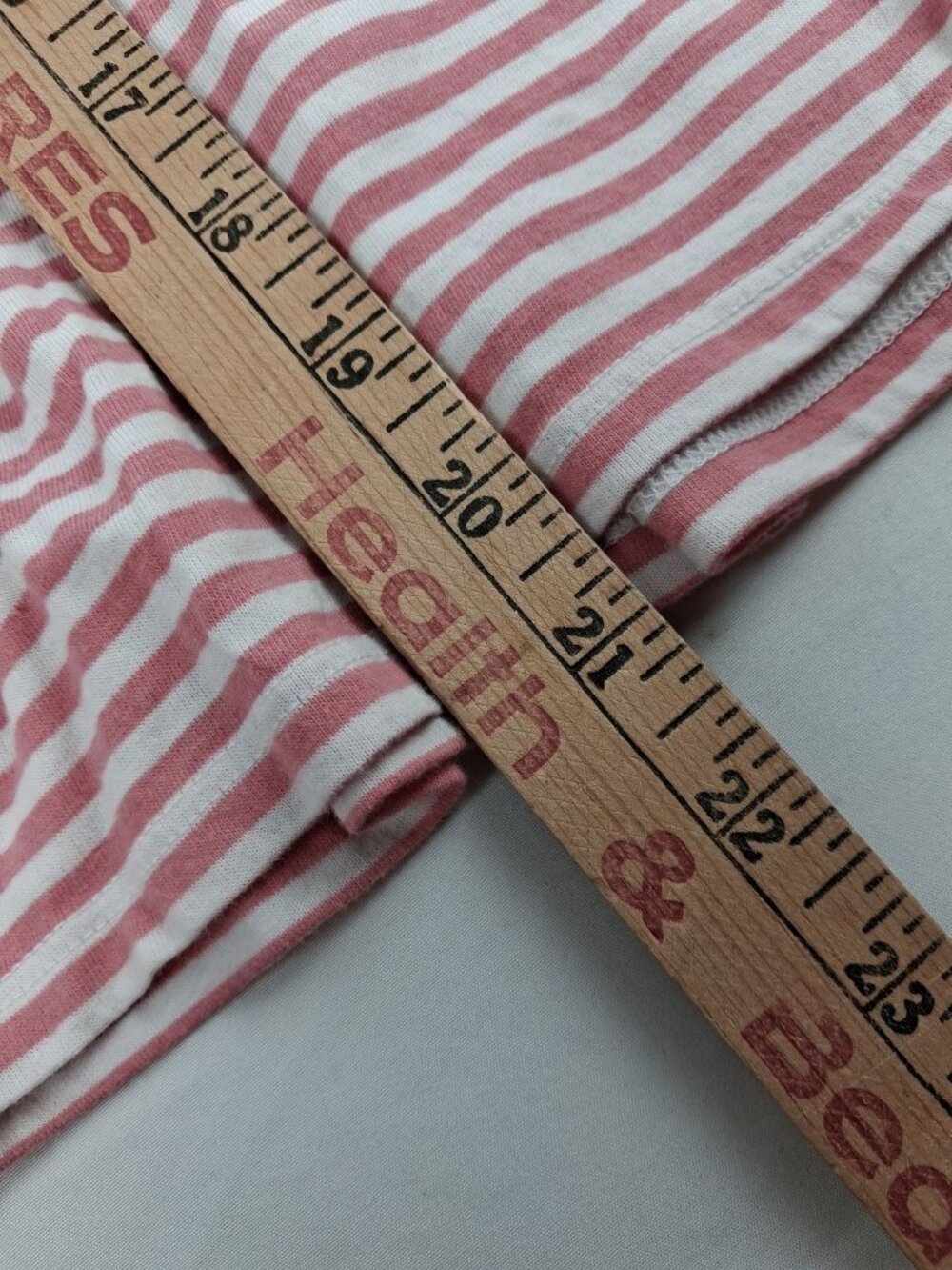 Old Navy Girls Always & Forever Dress 5T Pink & White Raglan Top Striped Bottom - Picture 4 of 7